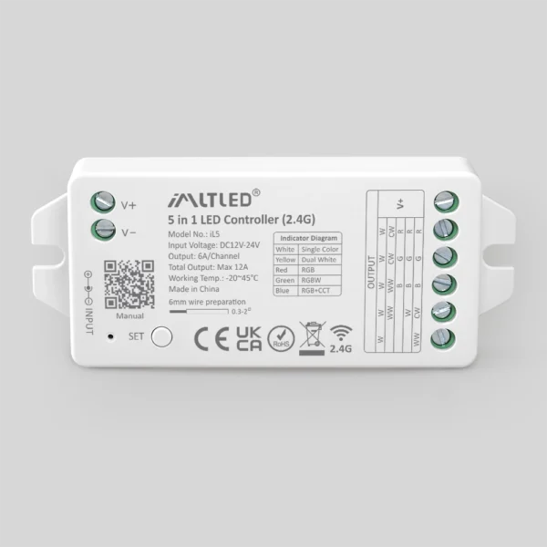 2.4G 5 in 1 LED Controller