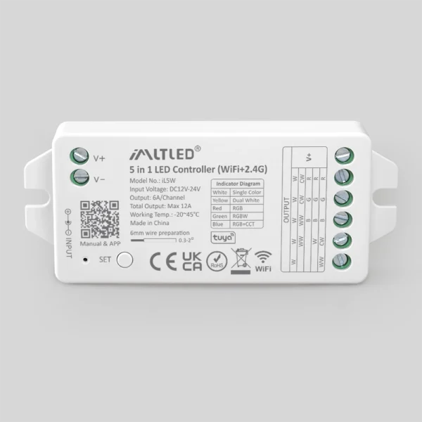 iL5W WiFi+2.4G 5 in 1 LED Controller