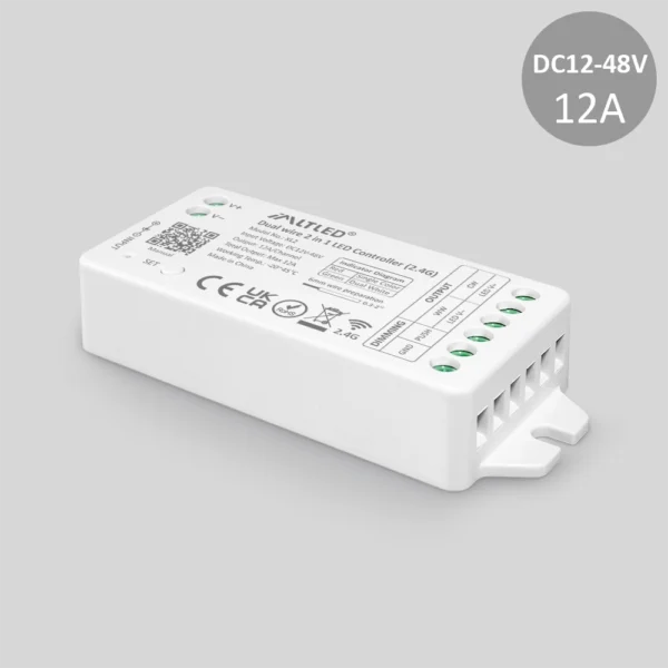 <b>XL2 (12A) </b><br />Dual Wire 2 in 1 LED Controller (2.4G)