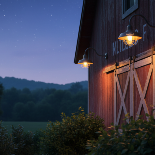 exterior barn lights
