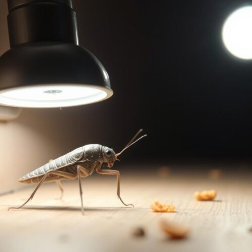LED Light Attract Silverfish