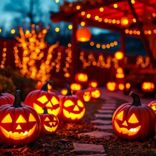 pumpkin lights