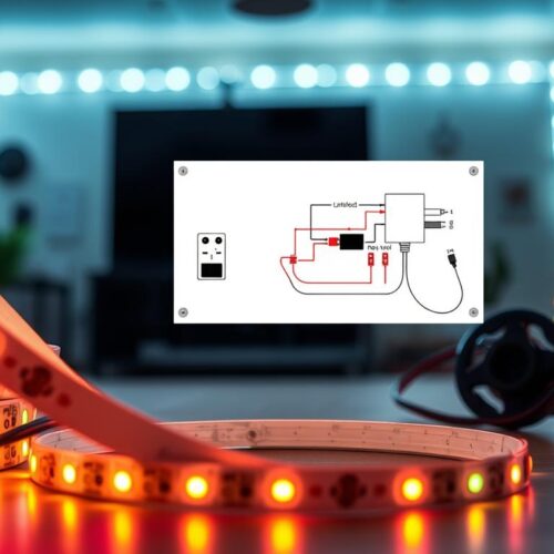 Wire LED Strip Lights